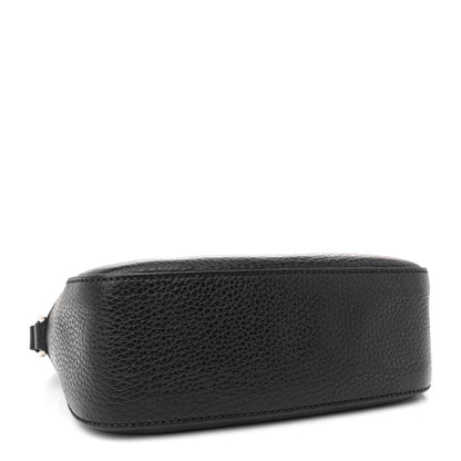 Gucci Pebbled Calfskin Studded Small Soho Disco Bag Black 4 of 13