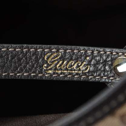 Gucci Crystal Monogram Medium Abbey Shoulder Bag Dark Brown 6 of 7