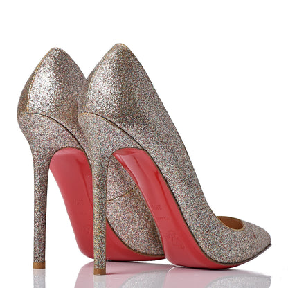 Christian Louboutin Mini Glitter Pigalle 120 Pumps 38.5 Multicolor 4 of 22