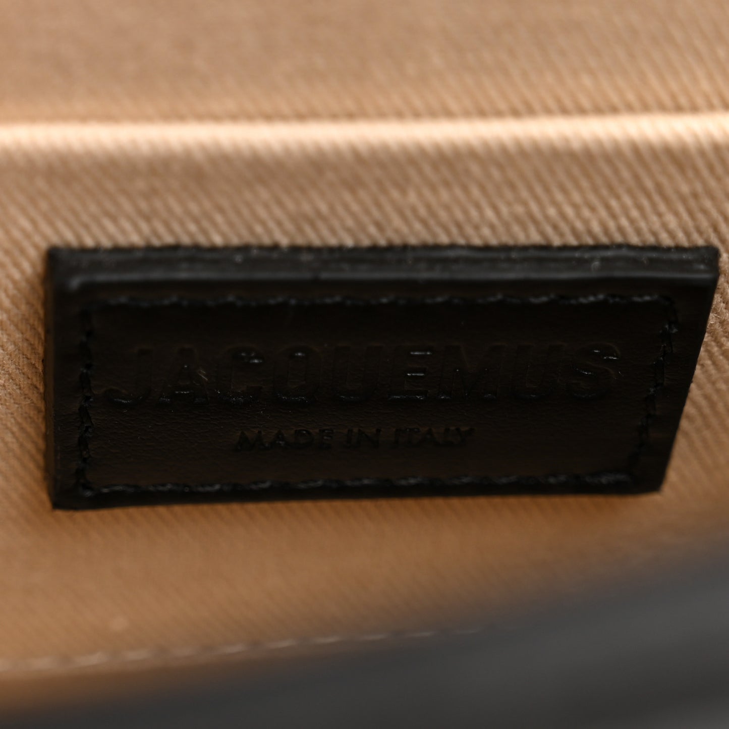 Smooth Calfskin Le Chiquito Noeud Black Black