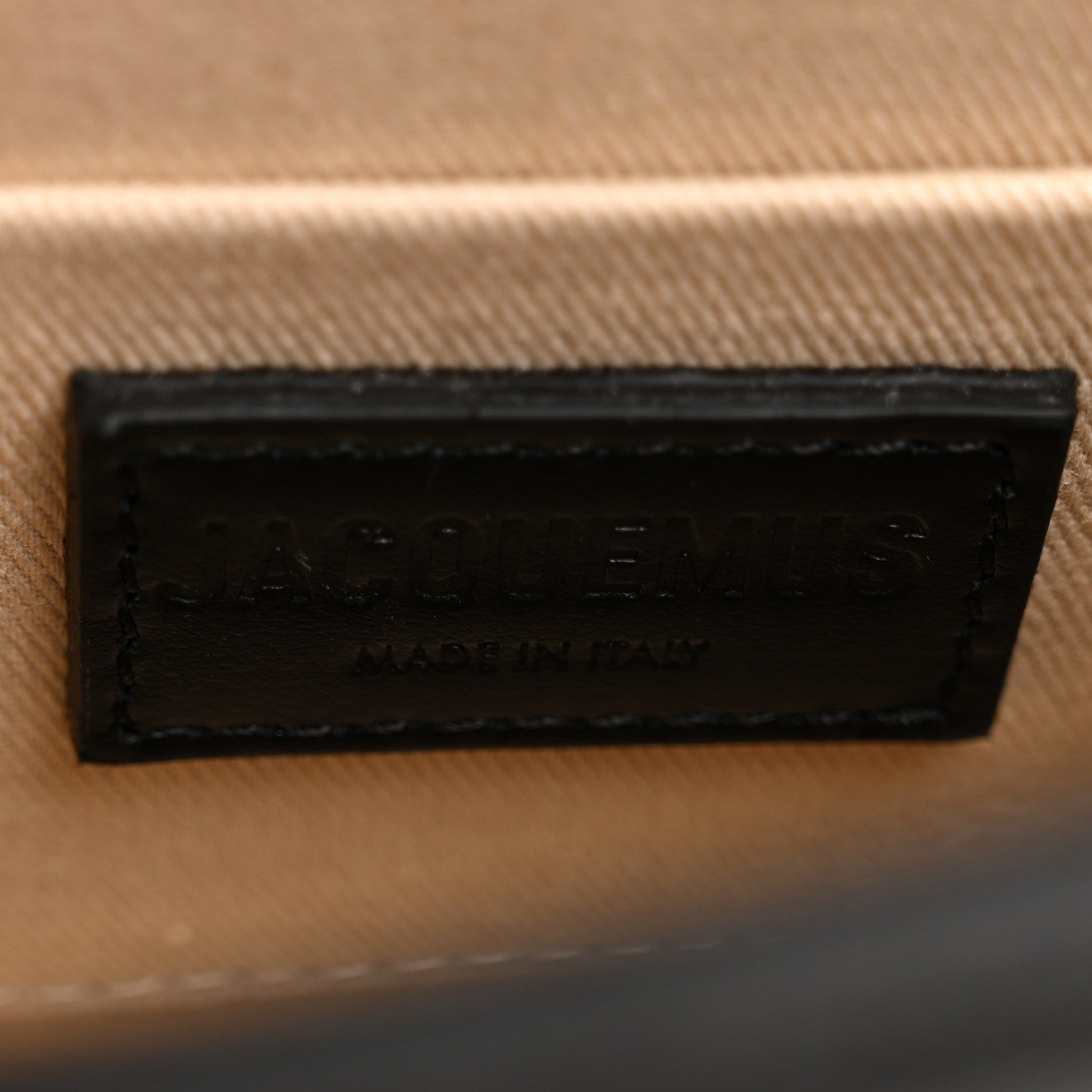 Jacquemus Smooth Calfskin Le Chiquito Noeud Black Black 6 of 10