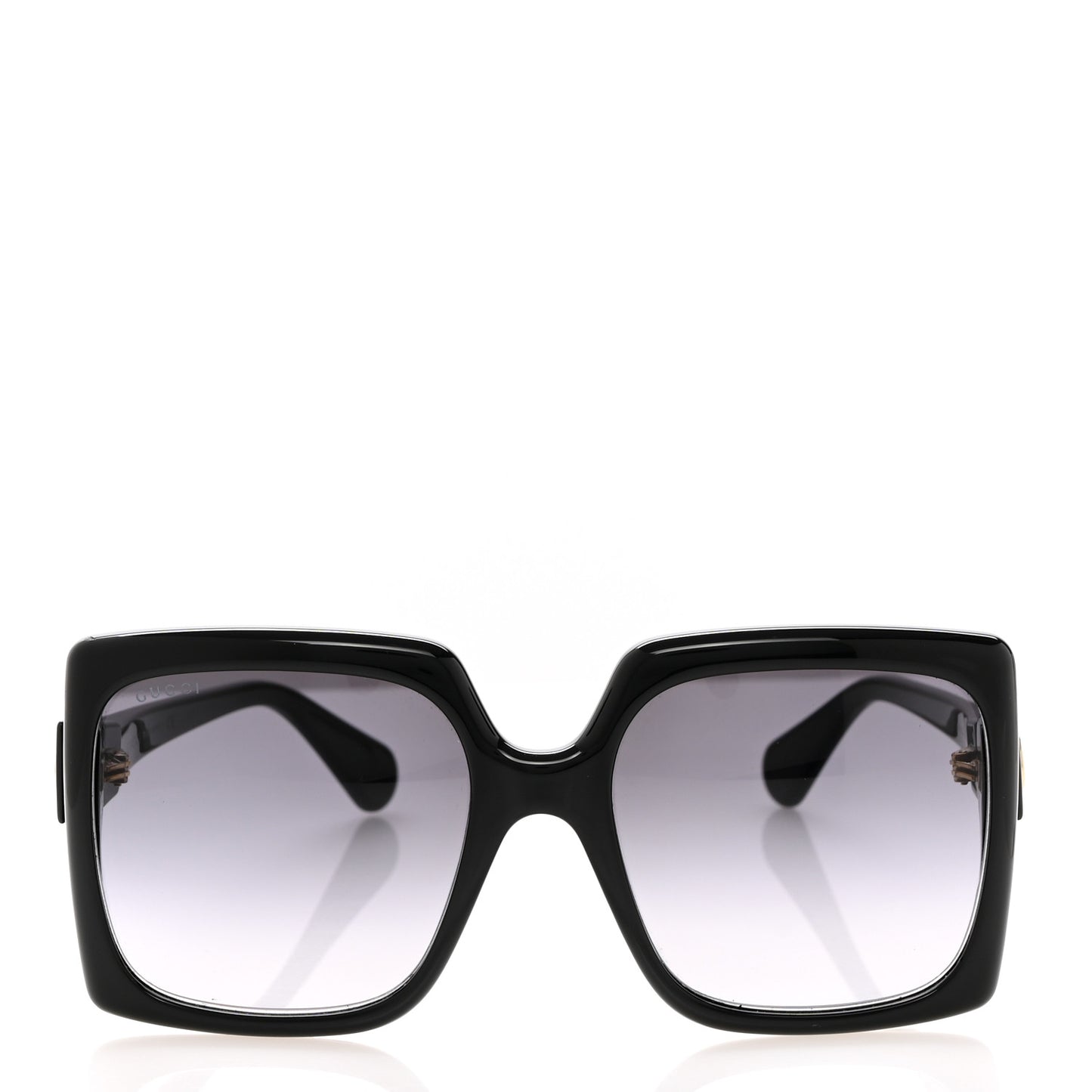 Acetate Square Frame Sunglasses GG0876S Black