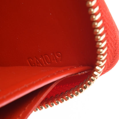 Louis Vuitton Vernis Zippy Wallet Orange Sunset 7 of 7