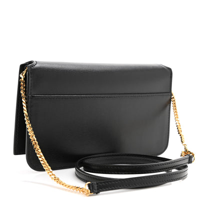 Saint Laurent Smooth Calfskin Monogram Phone Holder Crossbody Black 5 of 16
