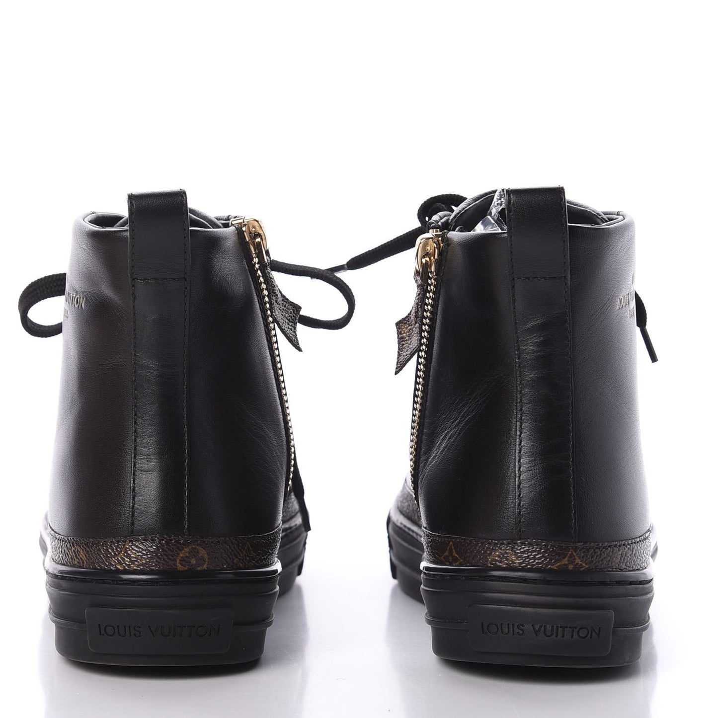 Monogram Stellar Sneaker Boots 37 Black