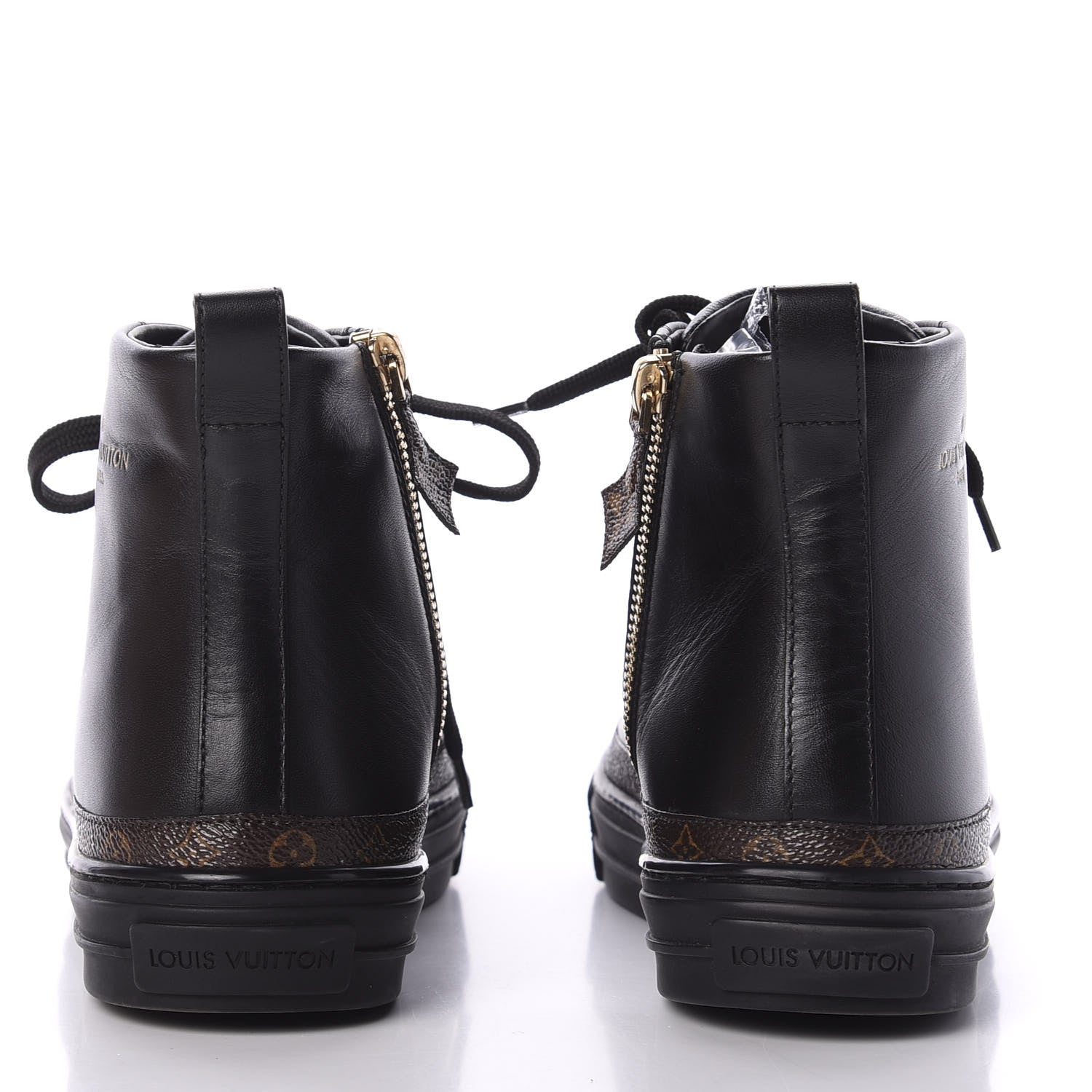 Louis Vuitton Monogram Stellar Sneaker Boots 37 Black 6 of 9