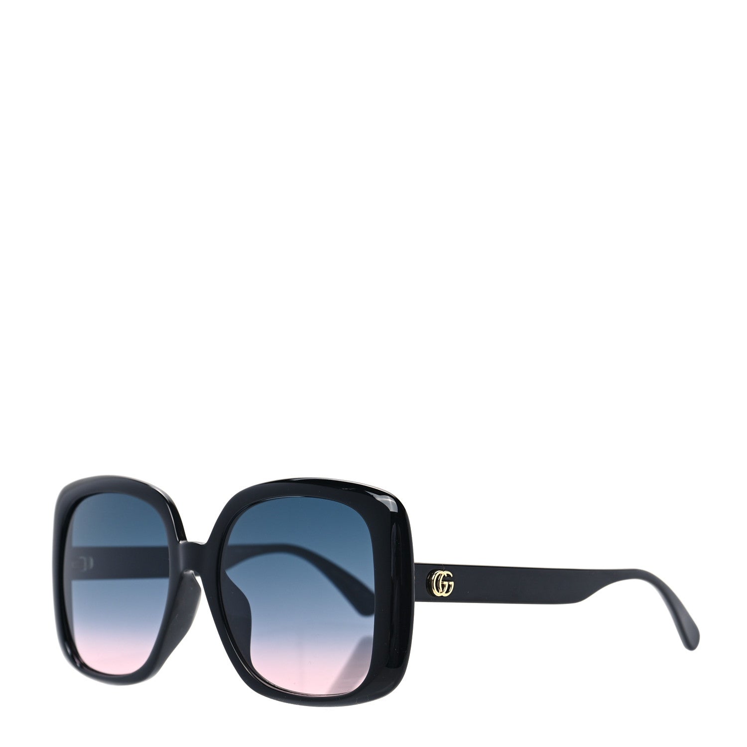 Gucci Oversized Square Sunglasses GG0714SA Black 1 of 7