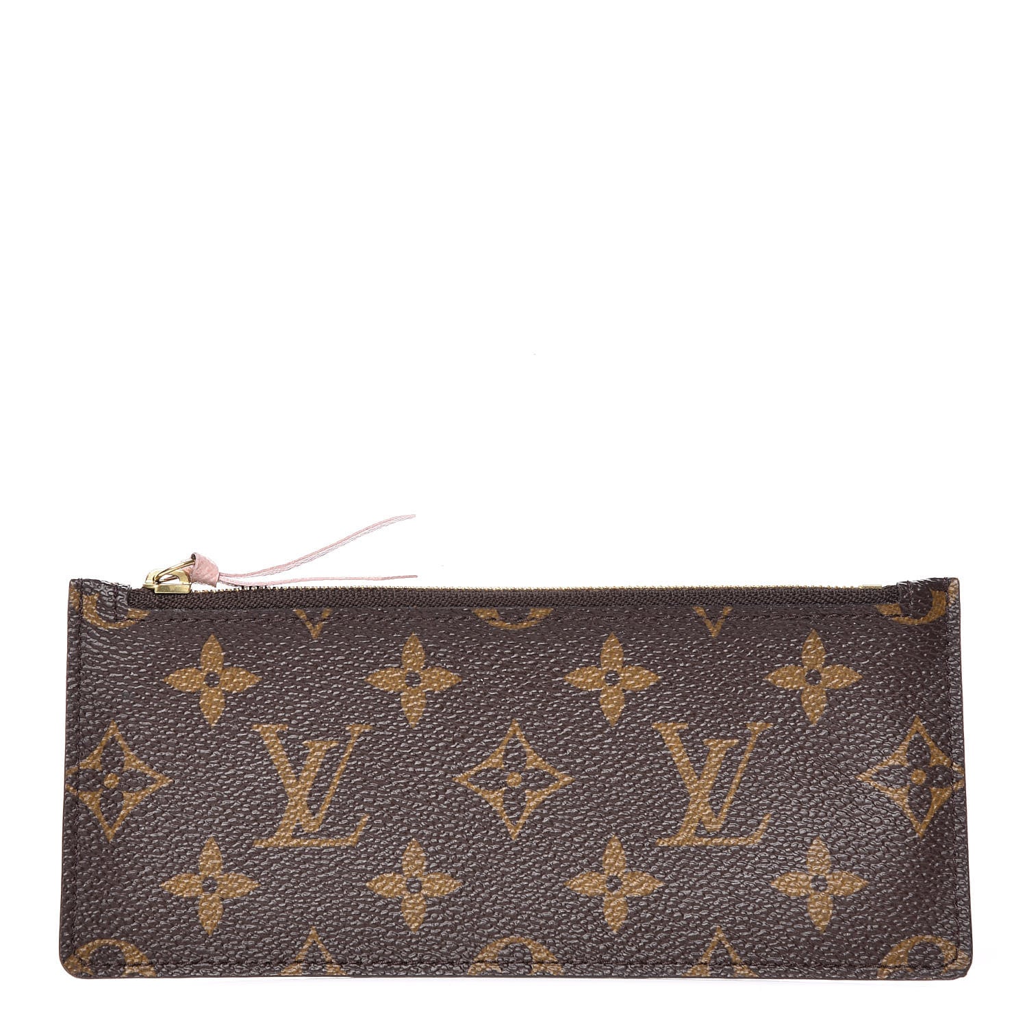Louis Vuitton Monogram Josephine Wallet Zippered Insert Rose Ballerine 1 of 8