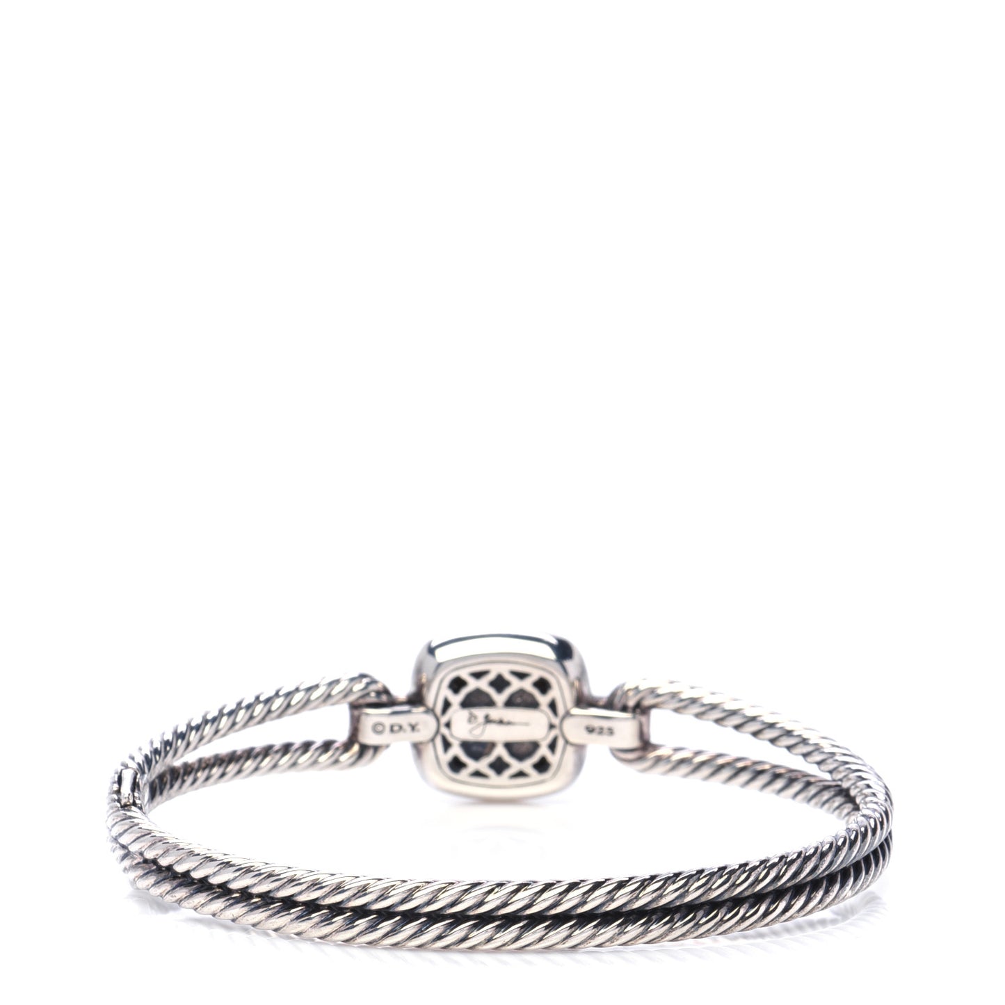 Sterling Silver Diamond Albion Cable Bracelet