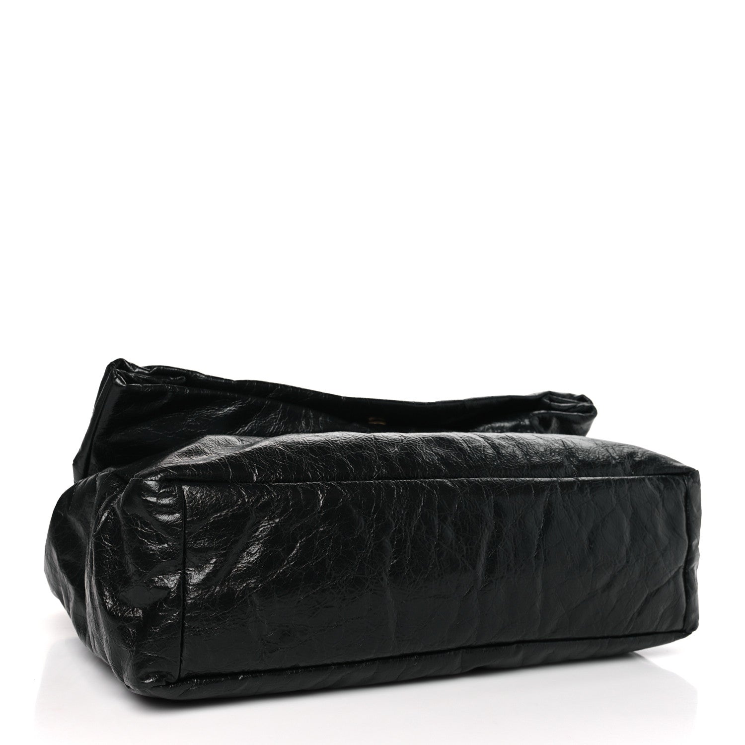 Balenciaga Arena Calfskin Large Monaco Chain Shoulder Bag Black 4 of 8