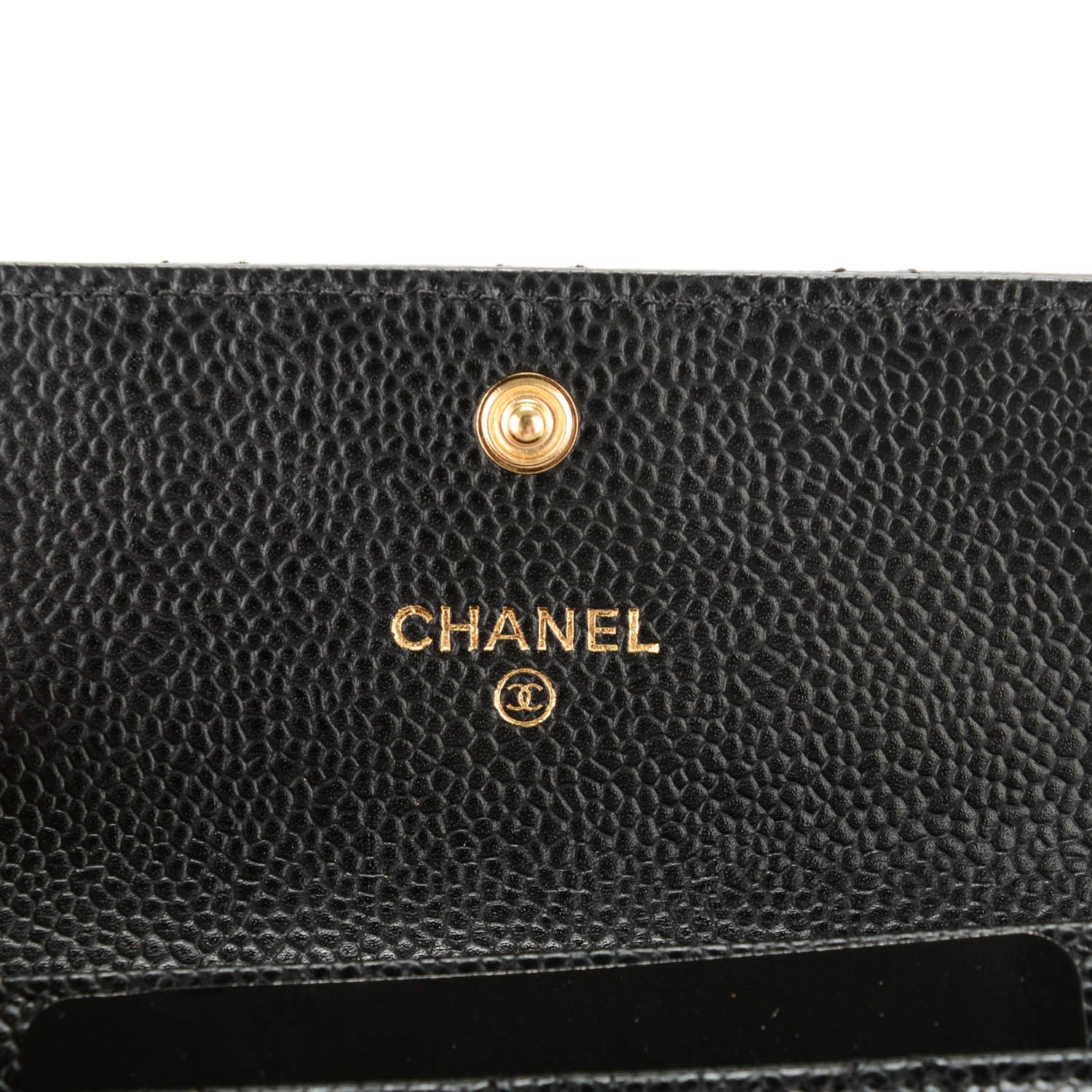 Chanel Caviar Quilted Flap Card Holder Black 5 of 8