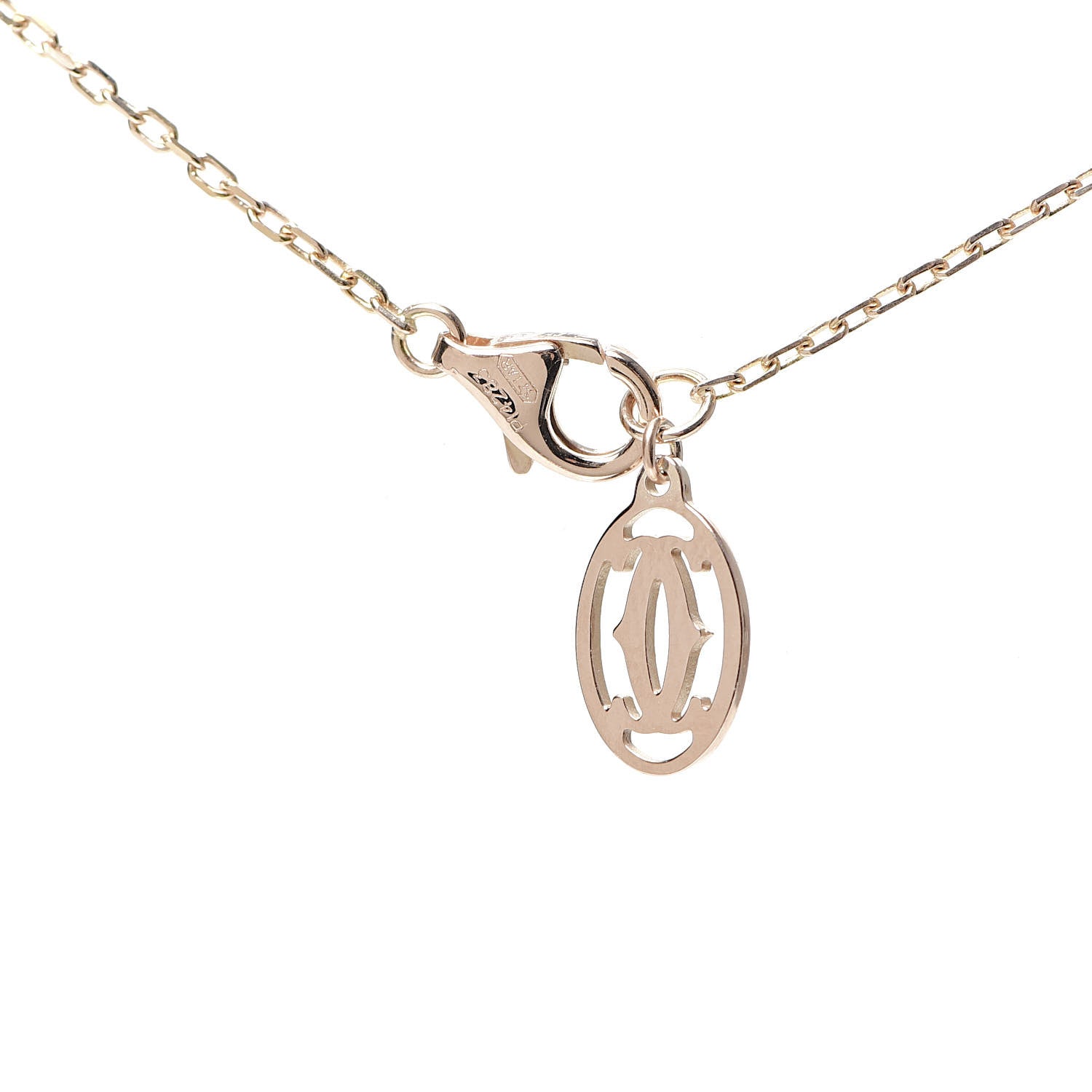 Cartier 18K Pink Gold Diamond SM D'Amour Pendant Necklace 4 of 5