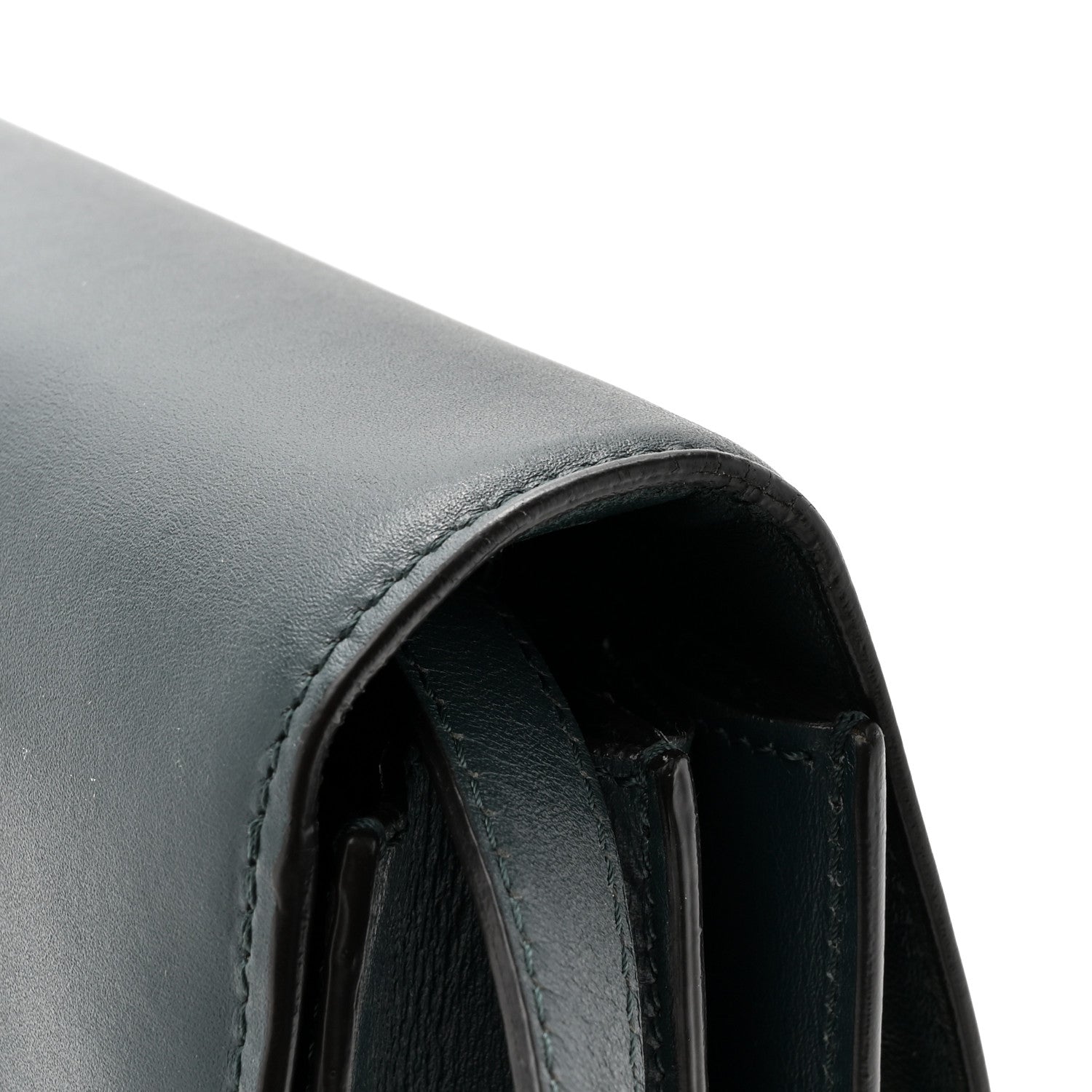 Celine Box Calfskin Medium Classic Box Flap Bag Dark Green 18 of 18