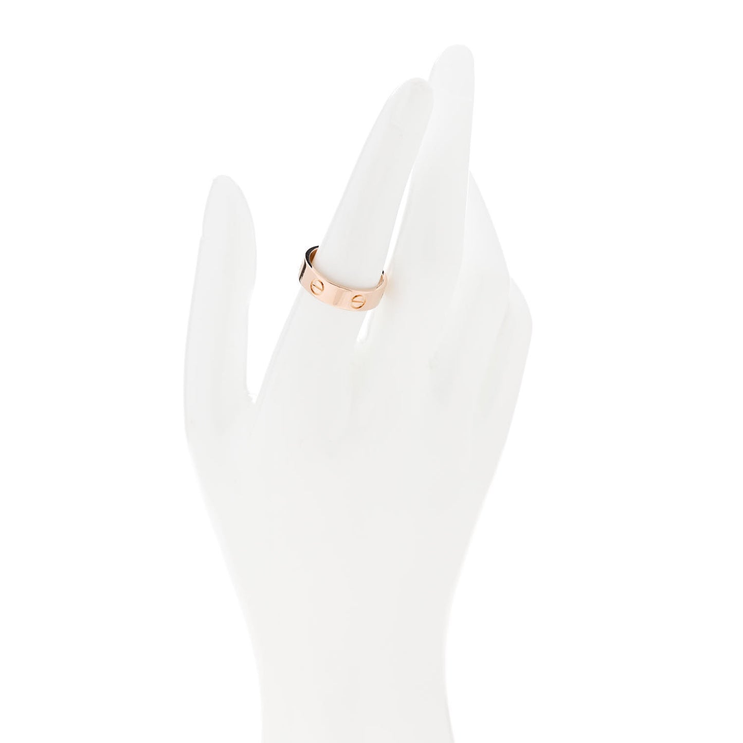 18K Pink Gold 5.5mm LOVE Ring 56 7.5