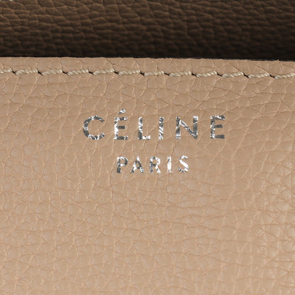 Celine Drummed Calfskin Shoulder Luggage Dune 6 of 10