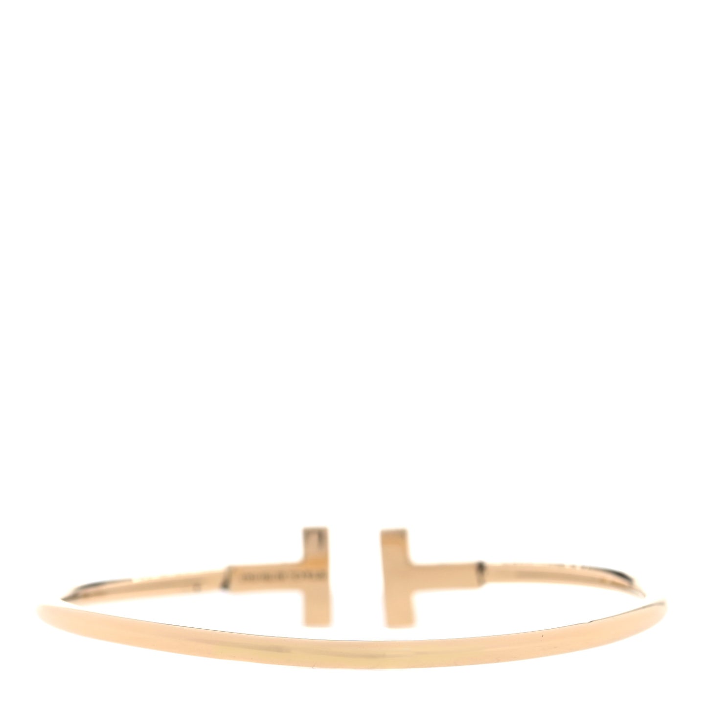 18K Yellow Gold T Wire Bracelet