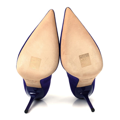 Jimmy Choo Suede Abel Pumps 38 Violet 6 of 9