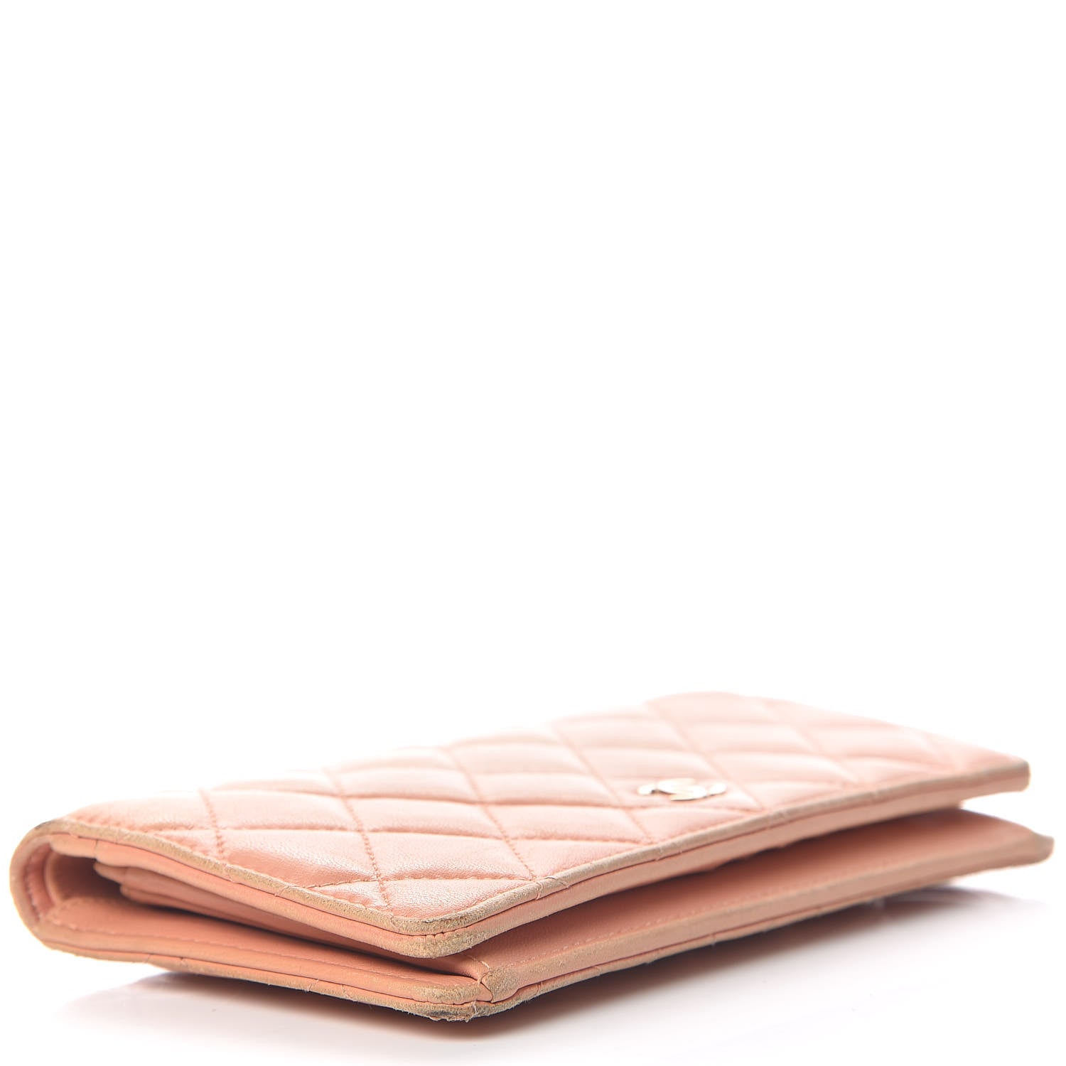 Chanel Lambskin Quilted Yen Wallet 4 of 18