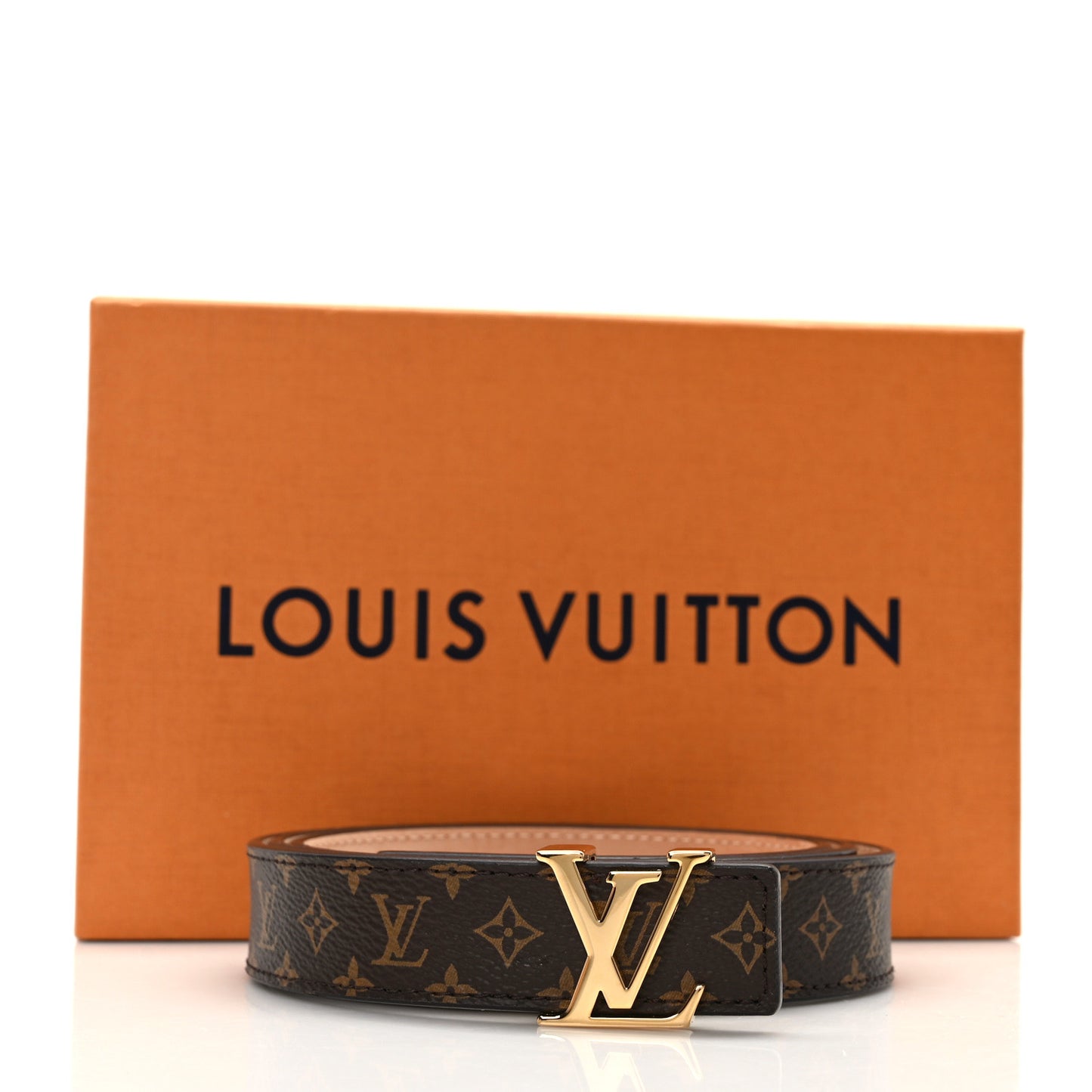 Mini Monogram 25mm LV Initiales Belt 95 38