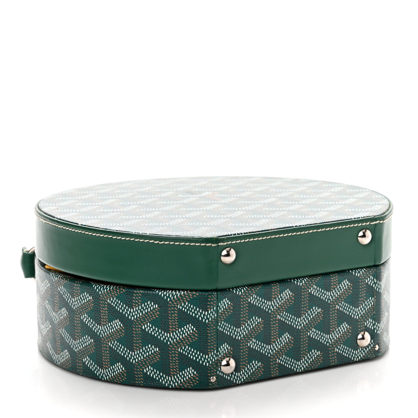 Goyardine Alto Hatbox Green