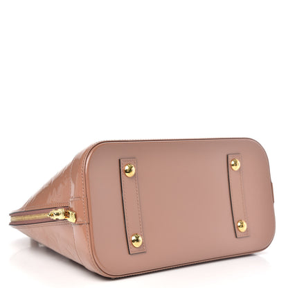 Louis Vuitton Vernis Alma PM Rose Velours 4 of 10