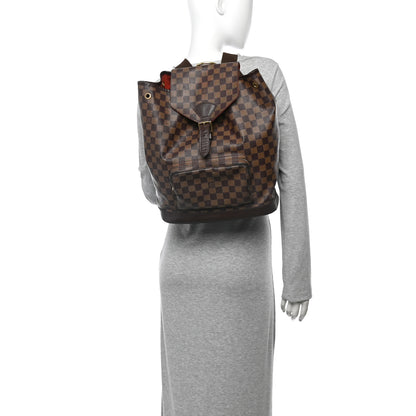 Louis Vuitton Damier Ebene Montsouris GM Backpack 2 of 9