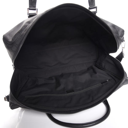 Gucci Nylon Monogram Large Duffle Bag Black 5 of 7