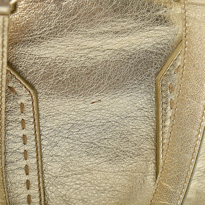 Saint Laurent Metallic Calfskin Medium Muse Gold 18 of 19