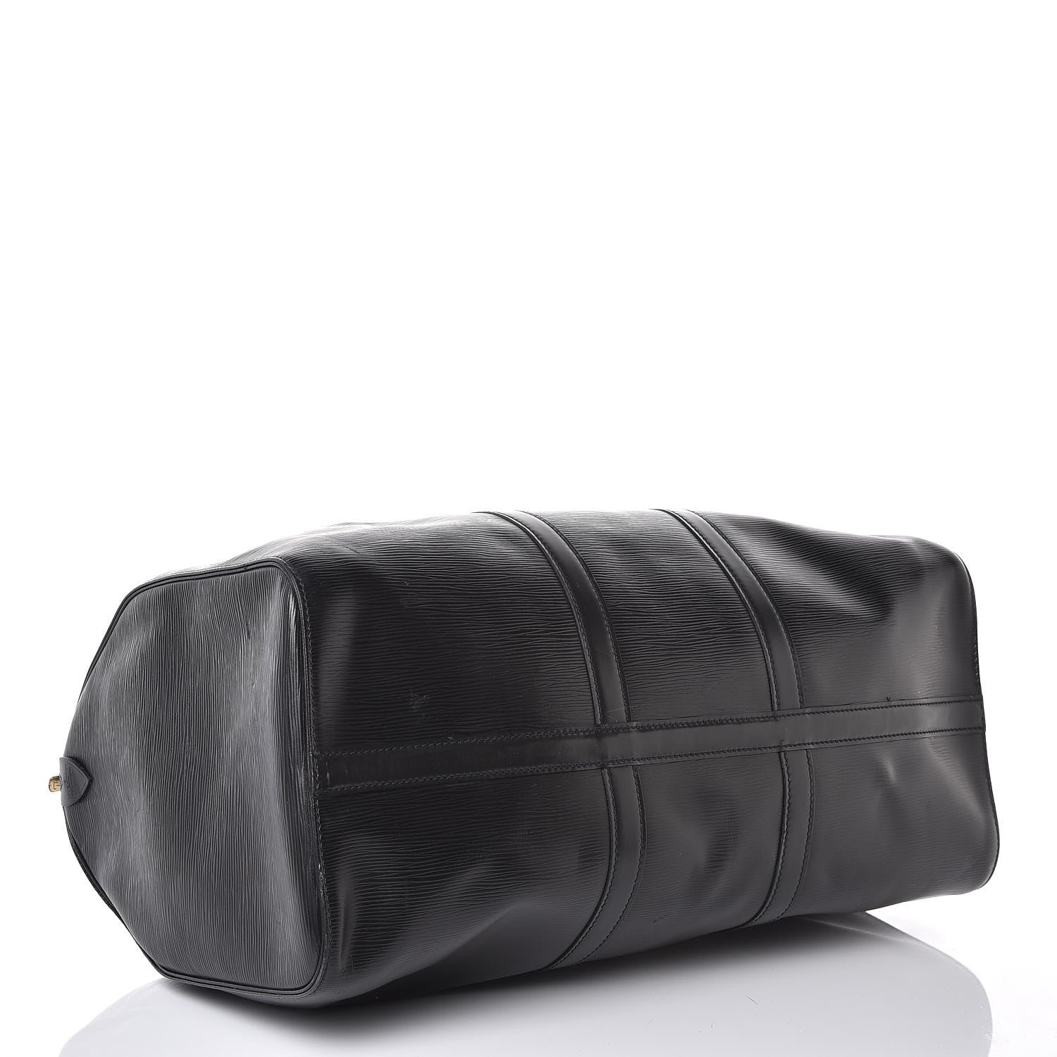 Louis Vuitton Epi Keepall 50 Black 4 of 6