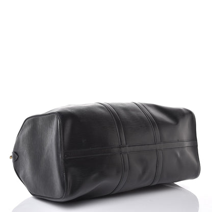Louis Vuitton Epi Keepall 50 Black 4 of 6