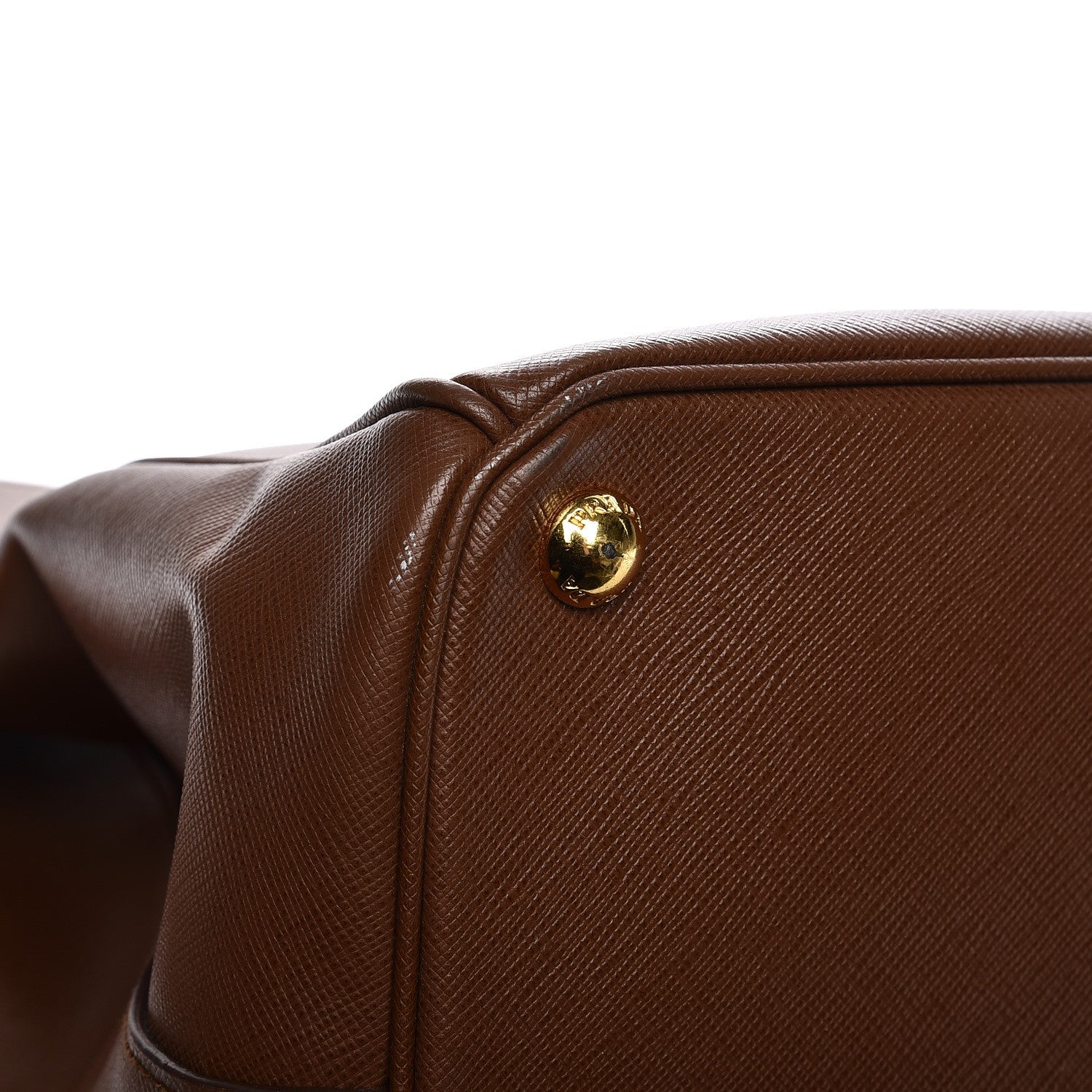 Prada Saffiano Lux Extra Large Galleria Double Zip Tote Cannella 13 of 13