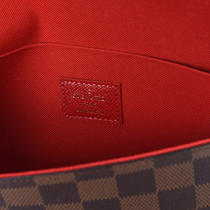 Louis Vuitton Damier Ebene Pochette Felicie Chain Wallet 9 of 12