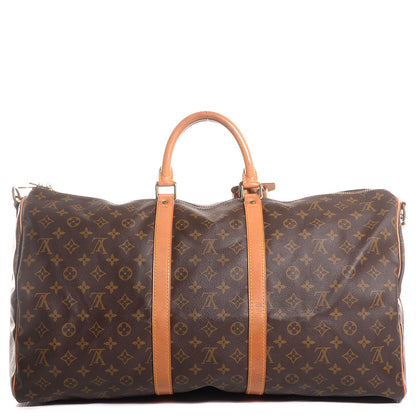 Louis Vuitton Monogram Keepall Bandouliere 55 1 of 9