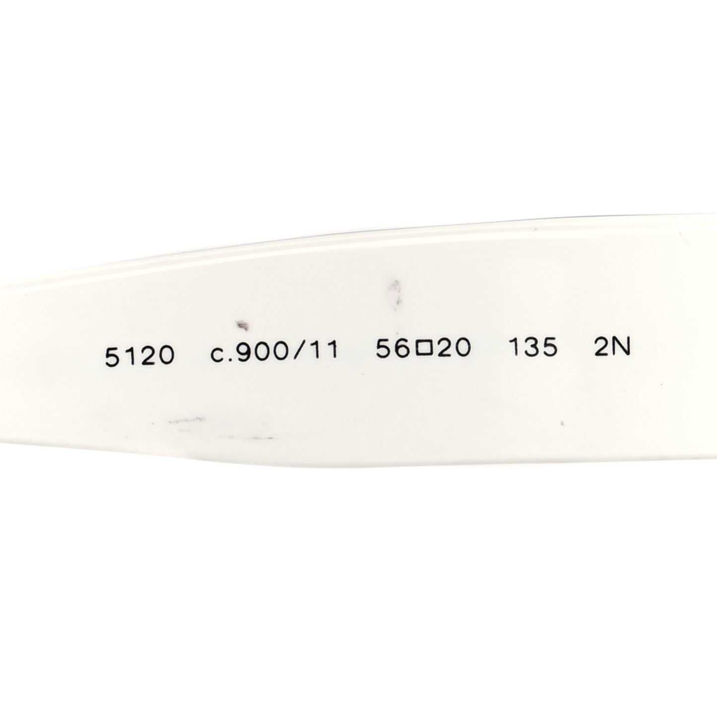 Quilted CC Mod Sunglasses 5120 Black White