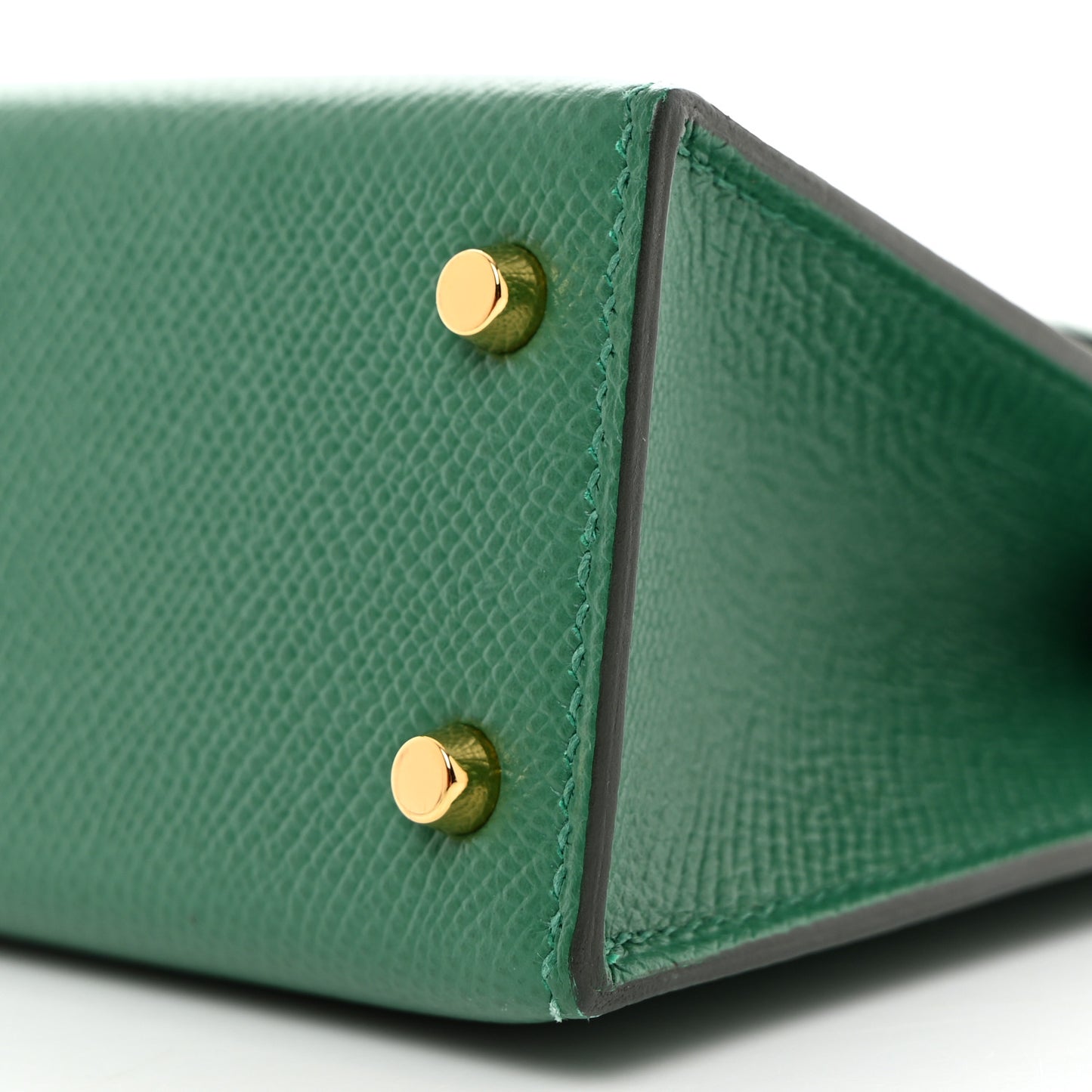 Epsom Mini Kelly Sellier 20 Vert Vertigo