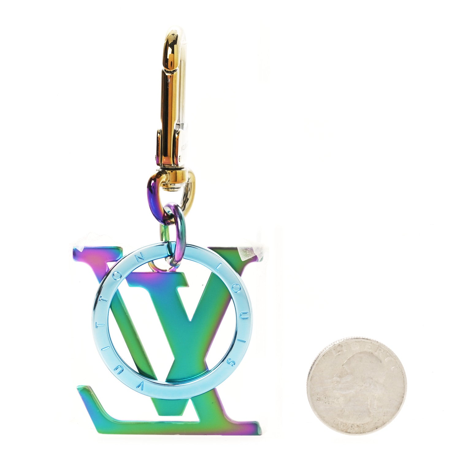 Louis Vuitton LV Rainbow MCA Bag Charm Key Holder Multicolor 2 of 4