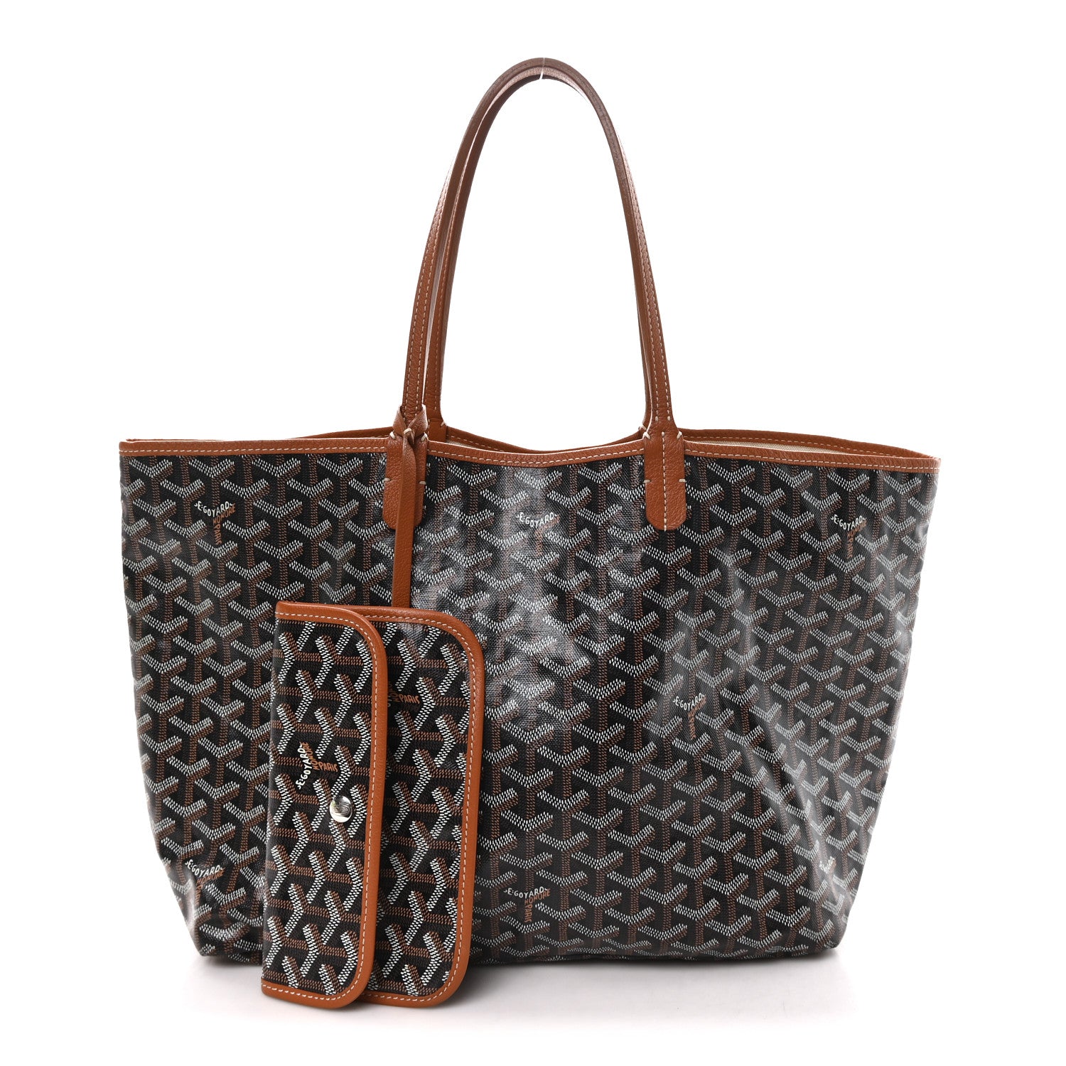 Goyard Goyardine Saint Louis PM Black Gold 3 of 12
