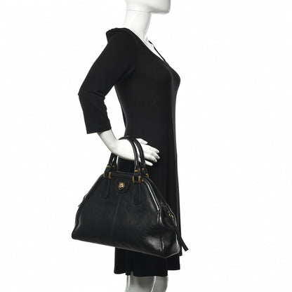 Gucci Calfskin Medium Re(Belle) Top Handle Bag Black 2 of 8