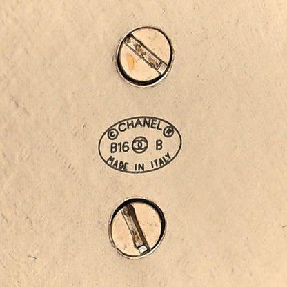 Chanel Lambskin CC Long Chain Necklace Red Gold 5 of 5