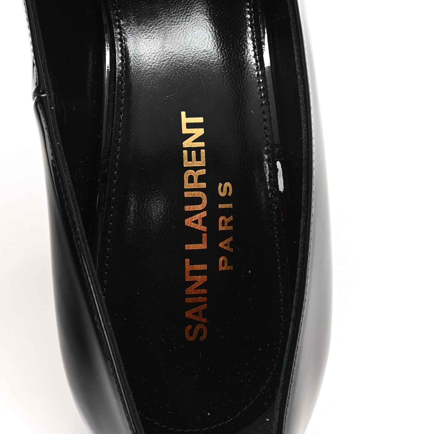 Saint Laurent Patent Silvana 110mm Pumps 37.5 Black 7 of 9