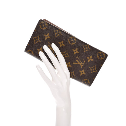 Louis Vuitton Monogram Brazza Wallet 2 of 7