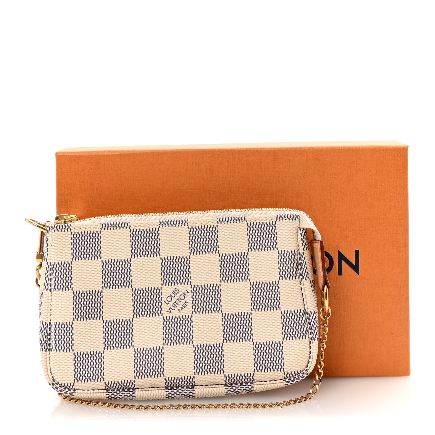 Louis Vuitton Damier Azur Mini Pochette Accessories 8 of 8