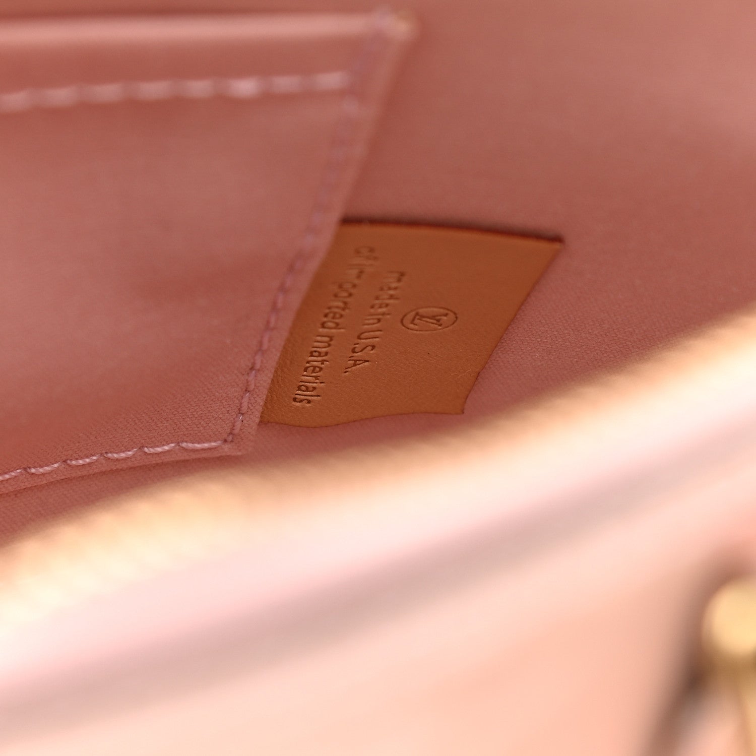 Louis Vuitton Vernis Alma BB Rose Ballerine 7 of 9