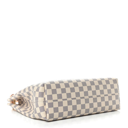 Louis Vuitton Damier Azur Graceful PM Rose Ballerine 4 of 10