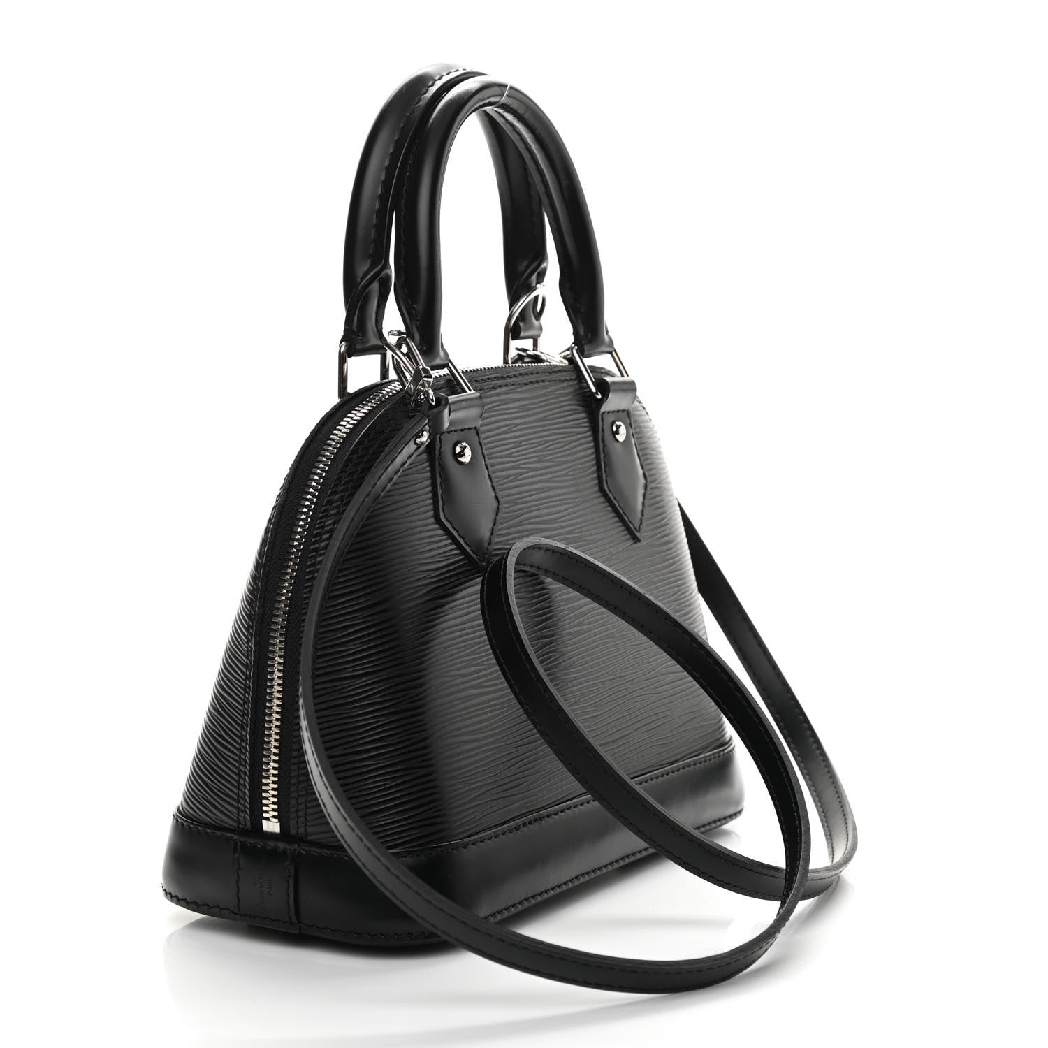 Louis Vuitton Epi Alma BB Black 3 of 9