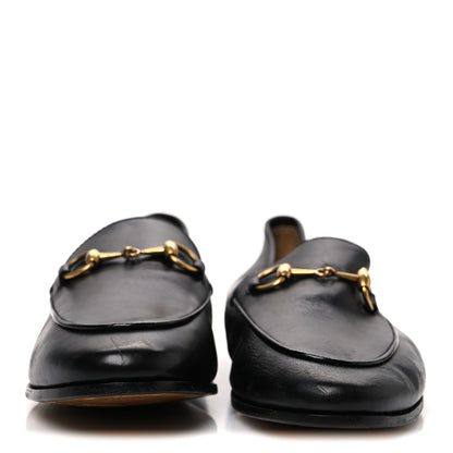 Gucci Calfskin Womens Jordaan Loafers 36 Black 3 of 11
