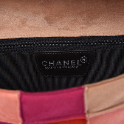 Chanel Suede Patchwork Medium Mademoiselle Flap Multicolor 6 of 11