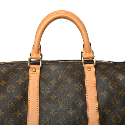 Louis Vuitton Monogram Keepall Bandouliere 55 7 of 10