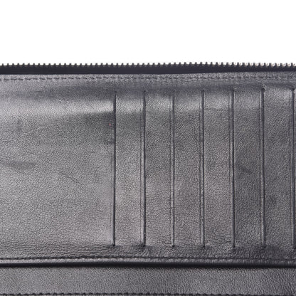 Chanel Patent Quilted Large Zip Around Organizer Wallet So Black 7 of 10