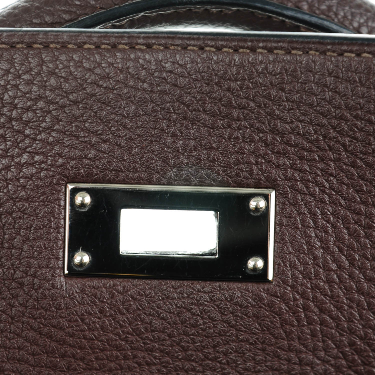 Hermes Togo Kelly Retourne 32 Chocolate 9 of 24